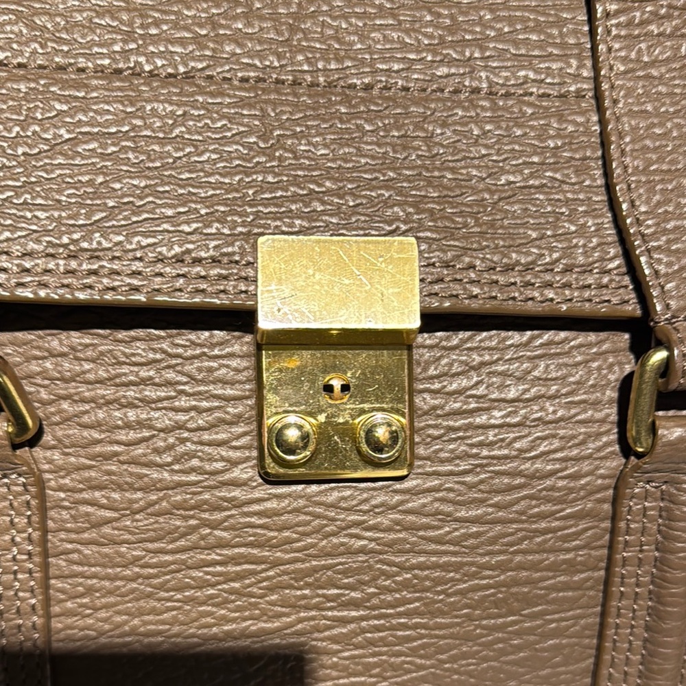3.1 Phillip Lim Pashli Brown Leather Satchel - Picture 3 of 7